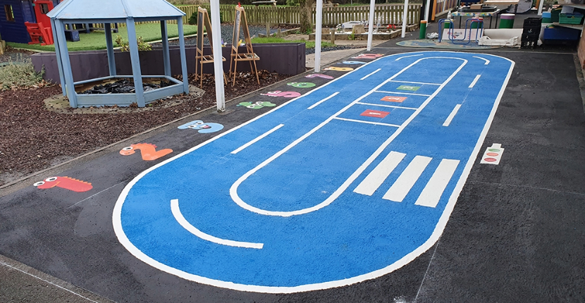 Race Circuit Line Markings in Swindon